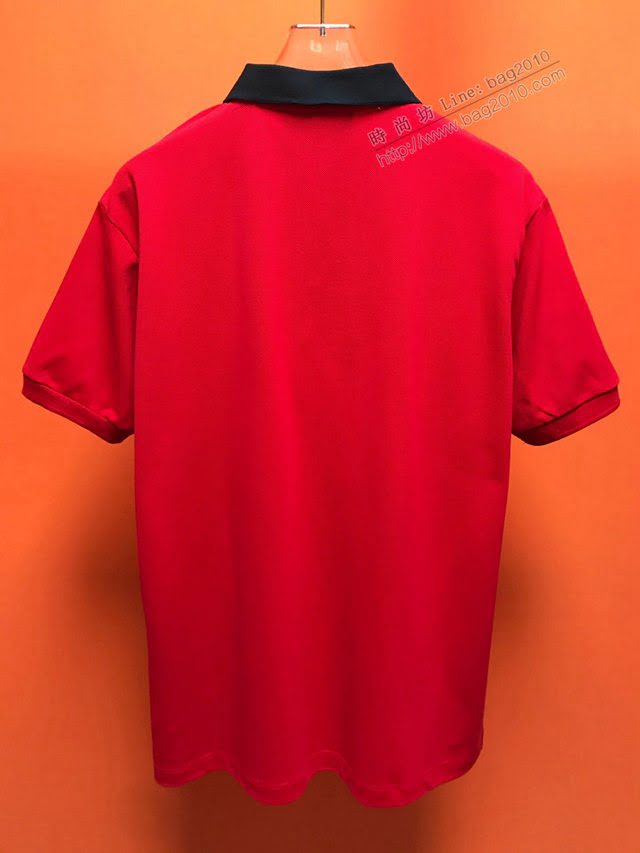 Gucci男T恤 2020新款 原版定制珠地棉 頂級品質 古馳POLO衫  tzy2480